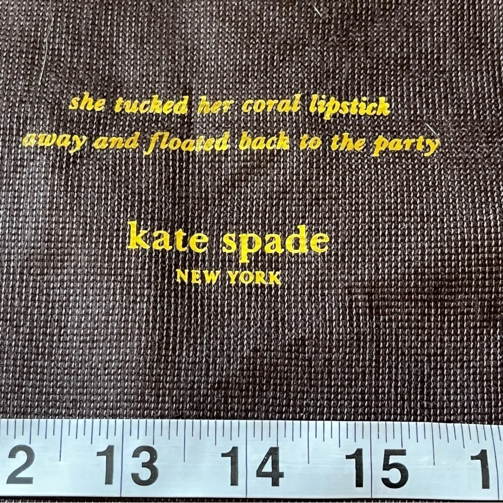 Kate Spade Brown Dust Cover Bag Brown Large 27